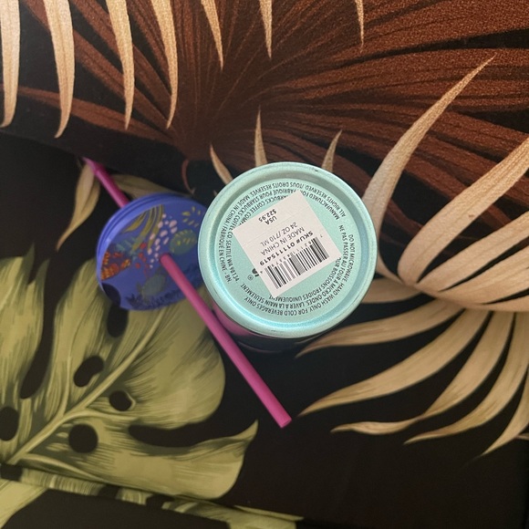 Hawaii Collection Starbucks Teal Blue Ambre Stainless Steel Tumbler 24oz - BNWT - Picture 3 of 6